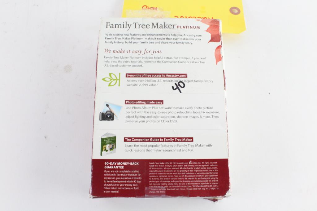 Family tree maker version 9.0 free